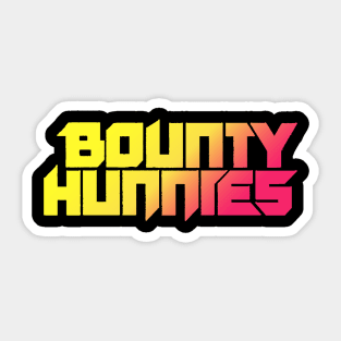 The Bounty Hunnies Official Logo Sticker